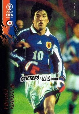 Figurina Hiroshi Nanami - FIFA World Cup Korea/Japan 2002 Opening Series - Panini