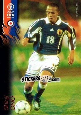 Sticker Shinji Ono - FIFA World Cup Korea/Japan 2002 Opening Series - Panini