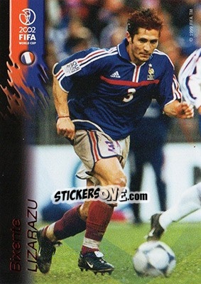 Sticker Bixente Lizarazu - FIFA World Cup Korea/Japan 2002 Opening Series - Panini