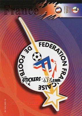 Sticker France - FIFA World Cup Korea/Japan 2002 Opening Series - Panini