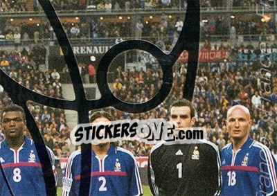 Sticker Team photo - FIFA World Cup Korea/Japan 2002 Opening Series - Panini
