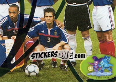 Sticker Team photo - FIFA World Cup Korea/Japan 2002 Opening Series - Panini