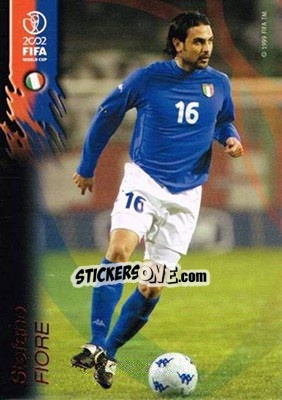 Cromo Stefano Fiore - FIFA World Cup Korea/Japan 2002 Opening Series - Panini