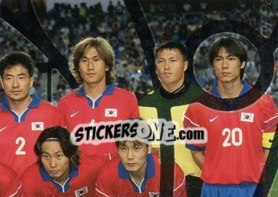 Sticker Team photo - FIFA World Cup Korea/Japan 2002 Opening Series n. 97 - Panini