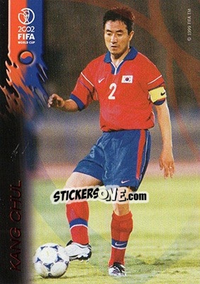 Sticker Kang Chul - FIFA World Cup Korea/Japan 2002 Opening Series - Panini
