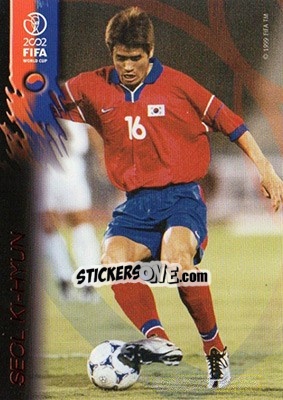 Figurina Seol Ki-Hyun - FIFA World Cup Korea/Japan 2002 Opening Series - Panini