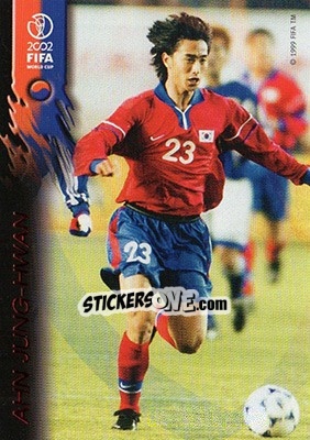 Sticker Ahn Jung-Hwan - FIFA World Cup Korea/Japan 2002 Opening Series - Panini