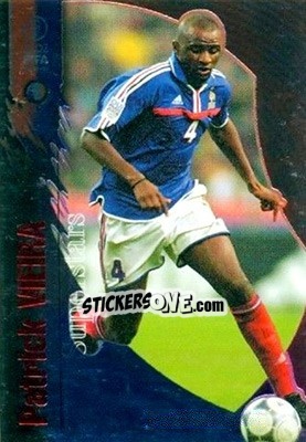 Cromo Patrick Vieira - FIFA World Cup Korea/Japan 2002 Opening Series - Panini