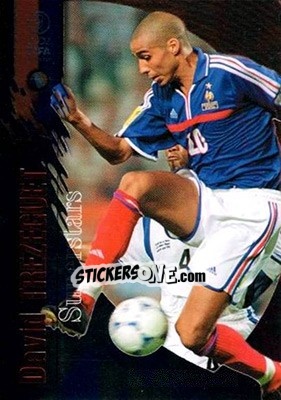 Sticker David Trezeguet - FIFA World Cup Korea/Japan 2002 Opening Series n. 124 - Panini