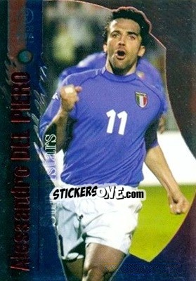 Sticker Alessandro Del Piero - FIFA World Cup Korea/Japan 2002 Opening Series - Panini