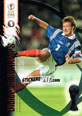 Cromo Didier Deschamps - FIFA World Cup Korea/Japan 2002 Opening Series - Panini