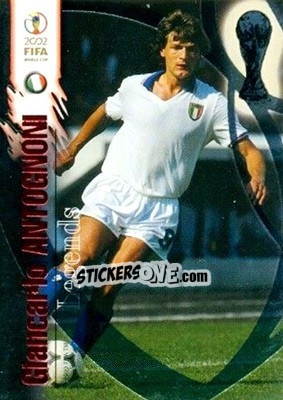 Sticker Giancarlo Antognoni - FIFA World Cup Korea/Japan 2002 Opening Series n. 152 - Panini