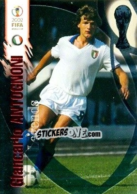 Figurina Giancarlo Antognoni - FIFA World Cup Korea/Japan 2002 Opening Series - Panini