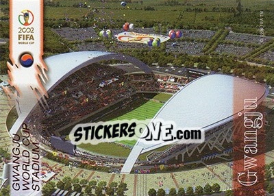 Sticker Gwangju - FIFA World Cup Korea/Japan 2002 Opening Series - Panini