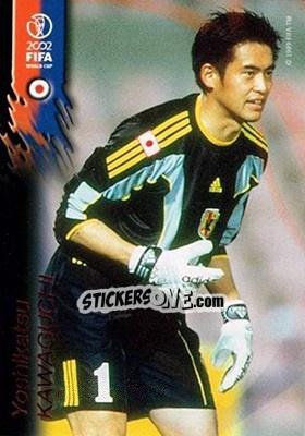Sticker Yoshikatsu Kawaguchi - FIFA World Cup Korea/Japan 2002 Opening Series - Panini