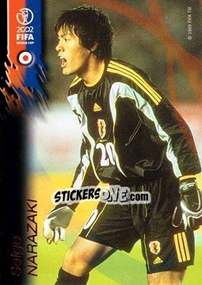 Sticker Seigo Narazaki - FIFA World Cup Korea/Japan 2002 Opening Series - Panini