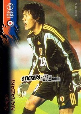 Sticker Seigo Narazaki - FIFA World Cup Korea/Japan 2002 Opening Series n. 25 - Panini