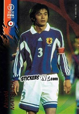 Sticker Naoki Matsuda - FIFA World Cup Korea/Japan 2002 Opening Series - Panini
