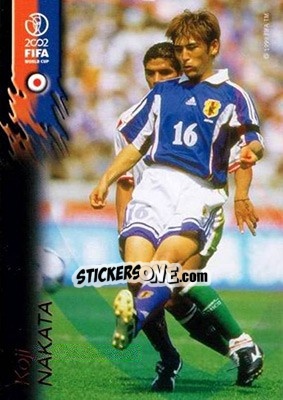 Sticker Koji Nakata - FIFA World Cup Korea/Japan 2002 Opening Series n. 30 - Panini