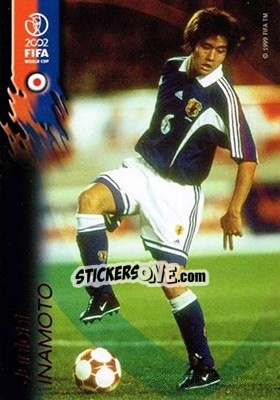 Sticker Junichi Inamoto - FIFA World Cup Korea/Japan 2002 Opening Series - Panini