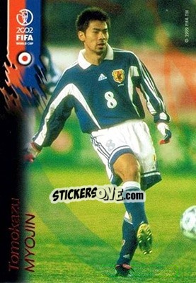 Sticker Tomokazu Myojin - FIFA World Cup Korea/Japan 2002 Opening Series - Panini