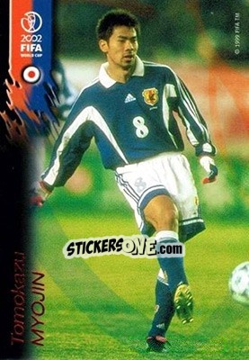 Sticker Tomokazu Myojin - FIFA World Cup Korea/Japan 2002 Opening Series n. 37 - Panini