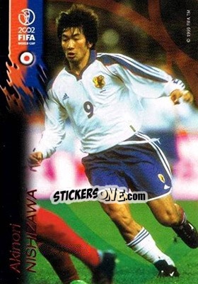 Sticker Akinori Nishizawa - FIFA World Cup Korea/Japan 2002 Opening Series - Panini