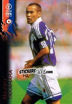 Sticker Naohiro Takahara - FIFA World Cup Korea/Japan 2002 Opening Series n. 44 - Panini