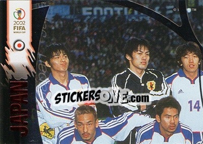 Cromo Team photo - FIFA World Cup Korea/Japan 2002 Opening Series - Panini