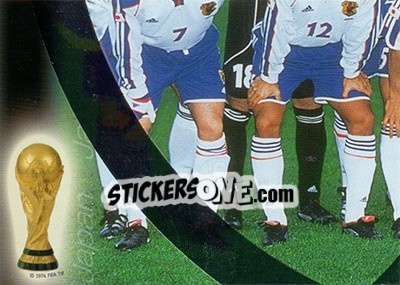 Sticker Team photo - FIFA World Cup Korea/Japan 2002 Opening Series - Panini