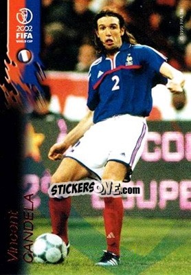 Sticker Vincent Candela - FIFA World Cup Korea/Japan 2002 Opening Series - Panini