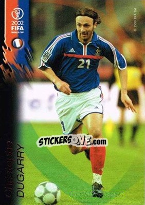 Sticker Christophe Dugarry - FIFA World Cup Korea/Japan 2002 Opening Series - Panini