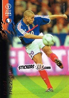 Sticker David Trezeguet - FIFA World Cup Korea/Japan 2002 Opening Series - Panini