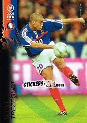 Cromo David Trezeguet - FIFA World Cup Korea/Japan 2002 Opening Series - Panini