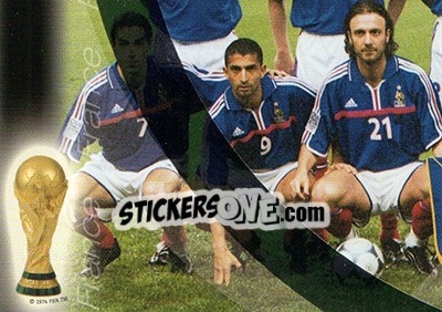 Sticker Team photo - FIFA World Cup Korea/Japan 2002 Opening Series - Panini