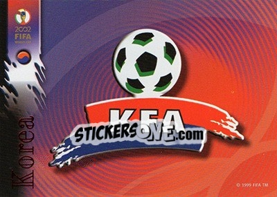 Sticker South Korea - FIFA World Cup Korea/Japan 2002 Opening Series - Panini