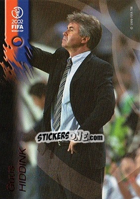 Sticker Guus Hiddink - FIFA World Cup Korea/Japan 2002 Opening Series n. 95 - Panini