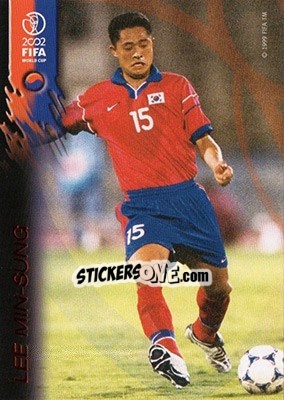 Sticker Lee Min-Sung - FIFA World Cup Korea/Japan 2002 Opening Series n. 103 - Panini