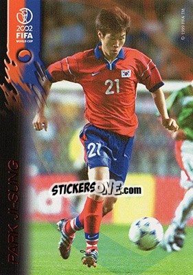 Sticker Park Ji-Sung - FIFA World Cup Korea/Japan 2002 Opening Series n. 108 - Panini