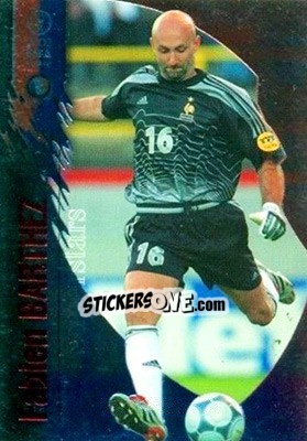 Sticker Fabien Barthez - FIFA World Cup Korea/Japan 2002 Opening Series - Panini