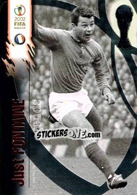 Sticker Just Fontaine - FIFA World Cup Korea/Japan 2002 Opening Series - Panini