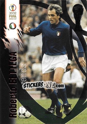 Sticker Roberto Bettega - FIFA World Cup Korea/Japan 2002 Opening Series - Panini