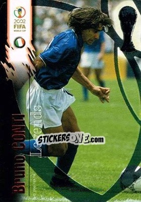 Sticker Bruno Conti - FIFA World Cup Korea/Japan 2002 Opening Series - Panini