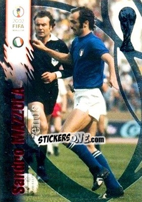 Sticker Sandro Mazzola - FIFA World Cup Korea/Japan 2002 Opening Series - Panini