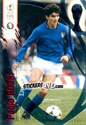 Sticker Paolo Rossi - FIFA World Cup Korea/Japan 2002 Opening Series n. 166 - Panini