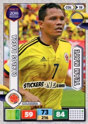 Cromo Carlos Bacca