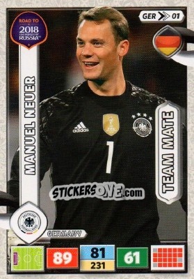 Sticker Manuel Neuer