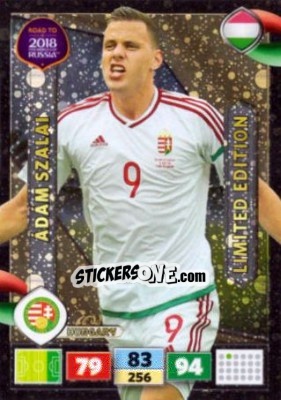 Sticker Ádám Szalai - Road to 2018 FIFA World Cup Russia. Adrenalyn XL - Panini