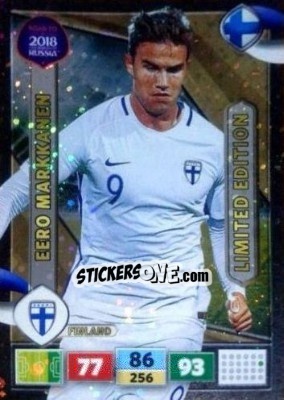 Sticker Eero Markkanen - Road to 2018 FIFA World Cup Russia. Adrenalyn XL - Panini