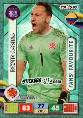 Cromo David Ospina